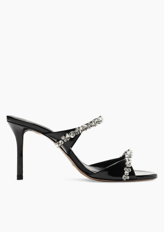 Gianna 85MM Crystal-Embellished Sandals