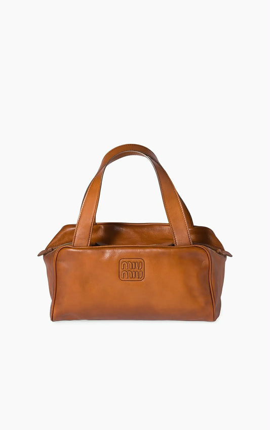 Leather Top-Handle Bag